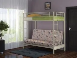 Кровать двухъярусная с диваном "Мадлен" в Южноуральске - yuzhnouralsk.ok-mebel.com | фото 5