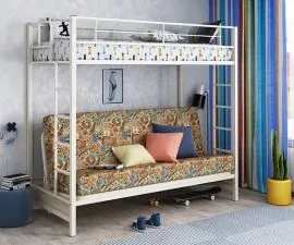 Кровать двухъярусная с диваном "Мадлен" в Южноуральске - yuzhnouralsk.ok-mebel.com | фото 8