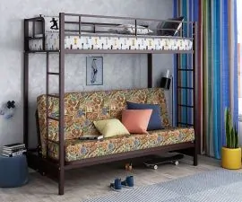 Кровать двухъярусная с диваном "Мадлен" в Южноуральске - yuzhnouralsk.ok-mebel.com | фото 10