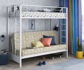 Кровать двухъярусная с диваном "Мадлен" в Южноуральске - yuzhnouralsk.ok-mebel.com | фото 11