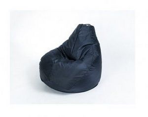 Кресло-мешок Груша малое черное в Южноуральске - yuzhnouralsk.ok-mebel.com | фото 1