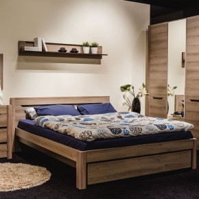 АФИНА А3 Кровать 1600 (таормина) в Южноуральске - yuzhnouralsk.ok-mebel.com | фото 2