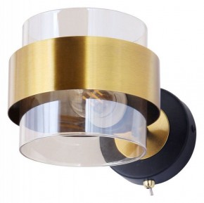 Бра Arte Lamp Carlo A8205AP-1BK в Южноуральске - yuzhnouralsk.ok-mebel.com | фото