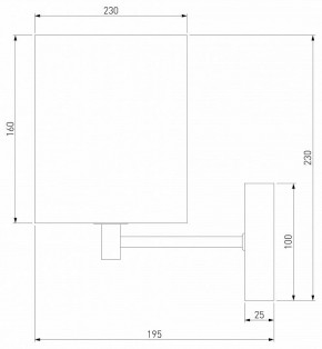 Бра Eurosvet Brume 60174/1 латунь в Южноуральске - yuzhnouralsk.ok-mebel.com | фото 5