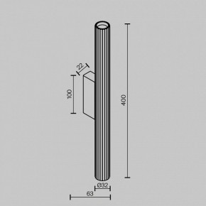 Бра Maytoni Calipso C082WL-12W2.7K-B в Южноуральске - yuzhnouralsk.ok-mebel.com | фото 4