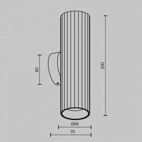 Бра Maytoni Calipso C106WL-02-GU10-B в Южноуральске - yuzhnouralsk.ok-mebel.com | фото 6