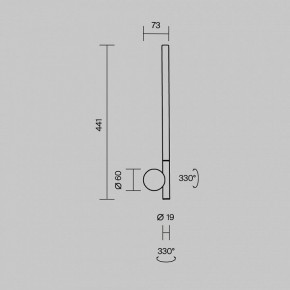 Бра Maytoni Rotera MOD432WL-L6B3K в Южноуральске - yuzhnouralsk.ok-mebel.com | фото 6