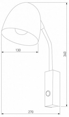 Бра TK Lighting Soho 4167 Soho Black в Южноуральске - yuzhnouralsk.ok-mebel.com | фото 2