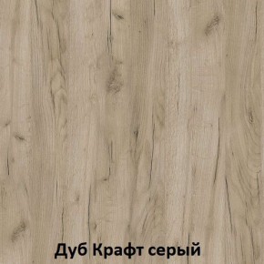 ДАРЬЯ Шкаф (Крафт серый/Крафт белый) гостиная в Южноуральске - yuzhnouralsk.ok-mebel.com | фото 2