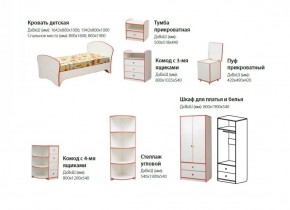 Набор мебели для детской Юниор-10 (с кроватью 800*1600) ЛДСП в Южноуральске - yuzhnouralsk.ok-mebel.com | фото 2