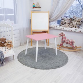 Детский стол Rolti Baby (розовый/белый, массив березы/мдф) в Южноуральске - yuzhnouralsk.ok-mebel.com | фото 1