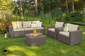 Диван Калифорния 3-х местный (California 2 Sofa), капучино в Южноуральске - yuzhnouralsk.ok-mebel.com | фото 3