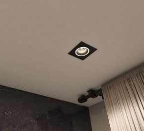 DK2061-BK Встраиваемый светильник IP 20, до 15 Вт, GU10, LED, черный, алюминий в Южноуральске - yuzhnouralsk.ok-mebel.com | фото 4