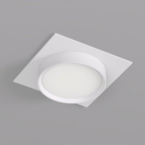 DK2091-WH Встраиваемый светильник FLAT, IP 20, до 15 Вт, GX53, LED, белый, алюминий в Южноуральске - yuzhnouralsk.ok-mebel.com | фото 2