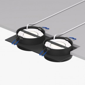 DK2092-BK Встраиваемый светильник FLAT, IP 20, до 15 Вт, GX53, LED, черный, алюминий в Южноуральске - yuzhnouralsk.ok-mebel.com | фото 2