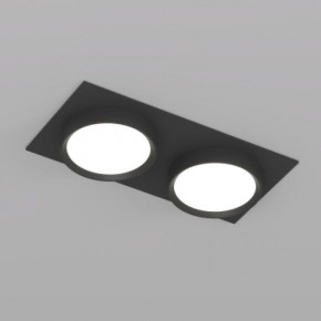 DK2092-BK Встраиваемый светильник FLAT, IP 20, до 15 Вт, GX53, LED, черный, алюминий в Южноуральске - yuzhnouralsk.ok-mebel.com | фото 4