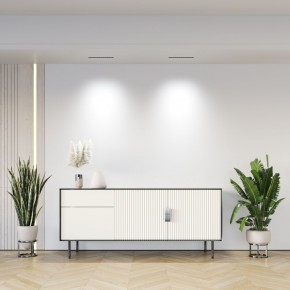 DK2515-WB Встраиваемый светильник SPACE со светодиодом L240mm 220V 20W 38° 4000К IP20 белый/черный алюминий в Южноуральске - yuzhnouralsk.ok-mebel.com | фото 7