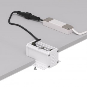 DK2530-WB Встраиваемый светильник SPACE со светодиодом под шпатлевку L69mm 220V 6W 38° 4000К IP20 белый/черный алюминий в Южноуральске - yuzhnouralsk.ok-mebel.com | фото 5