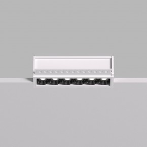 DK2531-WB Встраиваемый светильник SPACE со светодиодом под шпатлевку L126mm 220V 10W 38° 4000К IP20 белый/черный алюминий в Южноуральске - yuzhnouralsk.ok-mebel.com | фото 3