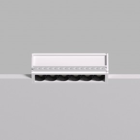 DK2531-WB Встраиваемый светильник SPACE со светодиодом под шпатлевку L126mm 220V 10W 38° 4000К IP20 белый/черный алюминий в Южноуральске - yuzhnouralsk.ok-mebel.com | фото 4
