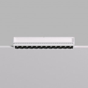DK2532-WB Встраиваемый светильник SPACE со светодиодом под шпатлевку L240mm 220V 20W 38° 4000К IP20 белый/черный алюминий в Южноуральске - yuzhnouralsk.ok-mebel.com | фото 3