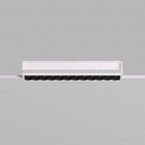DK2532-WB Встраиваемый светильник SPACE со светодиодом под шпатлевку L240mm 220V 20W 38° 4000К IP20 белый/черный алюминий в Южноуральске - yuzhnouralsk.ok-mebel.com | фото 4