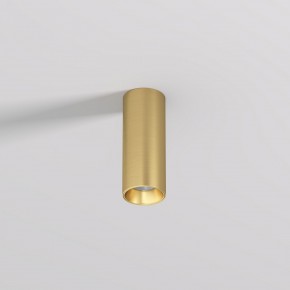 DK2615-SB Накладной светильник SHINE TUBE со светодиодом, D45*H115, IP20, 3000К, 7W, RA?90, сатинированная латунь, алюминий в Южноуральске - yuzhnouralsk.ok-mebel.com | фото 2