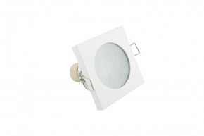DK3014-WH Встраиваемый светильник влагозащ., IP 44, 50 Вт, GU10, белый, алюминий в Южноуральске - yuzhnouralsk.ok-mebel.com | фото 4