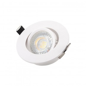 DK3020-WH Встраиваемый светильник, IP 20, 10 Вт, GU5.3, LED, белый, пластик в Южноуральске - yuzhnouralsk.ok-mebel.com | фото 3
