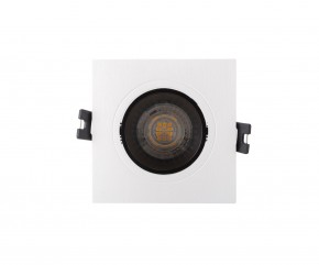 DK3021-WB Встраиваемый светильник, IP 20, 10 Вт, GU5.3, LED, белый/черный, пластик в Южноуральске - yuzhnouralsk.ok-mebel.com | фото