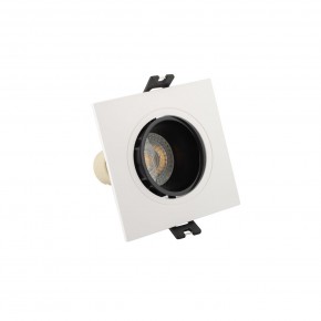 DK3021-WB Встраиваемый светильник, IP 20, 10 Вт, GU5.3, LED, белый/черный, пластик в Южноуральске - yuzhnouralsk.ok-mebel.com | фото 2