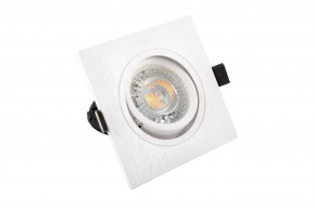 DK3021-WH Встраиваемый светильник, IP 20, 10 Вт, GU5.3, LED, белый, пластик в Южноуральске - yuzhnouralsk.ok-mebel.com | фото