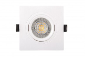 DK3021-WH Встраиваемый светильник, IP 20, 10 Вт, GU5.3, LED, белый, пластик в Южноуральске - yuzhnouralsk.ok-mebel.com | фото 2