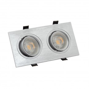 DK3022-CM Встраиваемый светильник, IP 20, 10 Вт, GU5.3, LED, серый, пластик в Южноуральске - yuzhnouralsk.ok-mebel.com | фото 2