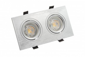 DK3022-CM Встраиваемый светильник, IP 20, 10 Вт, GU5.3, LED, серый, пластик в Южноуральске - yuzhnouralsk.ok-mebel.com | фото 3
