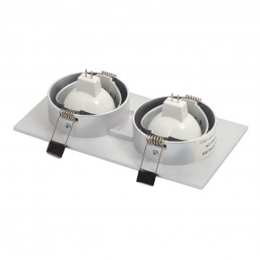 DK3022-CM Встраиваемый светильник, IP 20, 10 Вт, GU5.3, LED, серый, пластик в Южноуральске - yuzhnouralsk.ok-mebel.com | фото 4