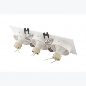 DK3023-WH Встраиваемый светильник, IP 20, 10 Вт, GU5.3, LED, белый, пластик в Южноуральске - yuzhnouralsk.ok-mebel.com | фото 4