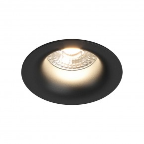 DK3024-BK Встраиваемый светильник, IP 20, 10 Вт, GU5.3, LED, черный, пластик в Южноуральске - yuzhnouralsk.ok-mebel.com | фото
