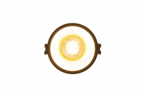DK3026-BG Встраиваемый светильник, IP 20, 10 Вт, GU5.3, LED, черный/золотой, пластик в Южноуральске - yuzhnouralsk.ok-mebel.com | фото 2