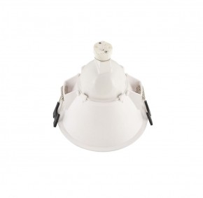 DK3026-WB Встраиваемый светильник, IP 20, 10 Вт, GU5.3, LED, белый/черный, пластик в Южноуральске - yuzhnouralsk.ok-mebel.com | фото 5