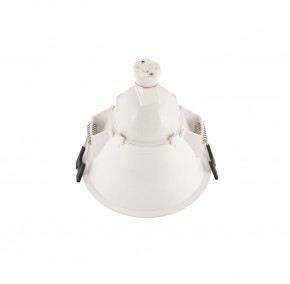 DK3026-WB Встраиваемый светильник, IP 20, 10 Вт, GU5.3, LED, белый/черный, пластик в Южноуральске - yuzhnouralsk.ok-mebel.com | фото 4