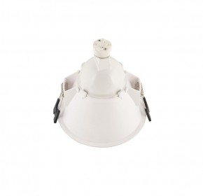 DK3026-WG Встраиваемый светильник, IP 20, 10 Вт, GU5.3, LED, белый/золотой, пластик в Южноуральске - yuzhnouralsk.ok-mebel.com | фото 3