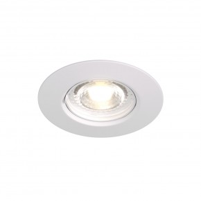 DK3028-WH Встраиваемый светильник, IP 20, 10 Вт, GU5.3, LED, белый, пластик в Южноуральске - yuzhnouralsk.ok-mebel.com | фото 5
