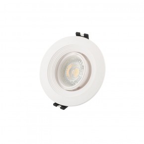 DK3029-WH Встраиваемый светильник, IP 20, 10 Вт, GU5.3, LED, белый, пластик в Южноуральске - yuzhnouralsk.ok-mebel.com | фото 2