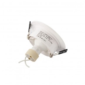 DK3029-WH Встраиваемый светильник, IP 20, 10 Вт, GU5.3, LED, белый, пластик в Южноуральске - yuzhnouralsk.ok-mebel.com | фото 3