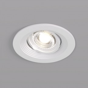 DK3029-WH Встраиваемый светильник, IP 20, 10 Вт, GU5.3, LED, белый, пластик в Южноуральске - yuzhnouralsk.ok-mebel.com | фото