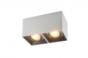 DK3035-WB Светильник накладной IP 20, 10 Вт, GU5.3, LED, белый/черный, пластик в Южноуральске - yuzhnouralsk.ok-mebel.com | фото