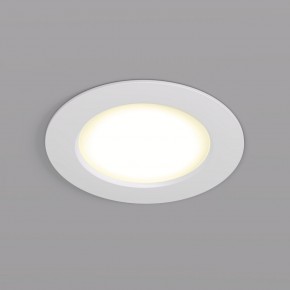 DK3046-WH Встраиваемый светильник, IP 20, 5Вт, LED, белый, пластик в Южноуральске - yuzhnouralsk.ok-mebel.com | фото