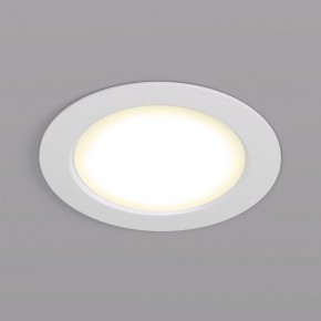 DK3048-WH Встраиваемый светильник, IP 20, 7Вт, LED, белый, пластик в Южноуральске - yuzhnouralsk.ok-mebel.com | фото