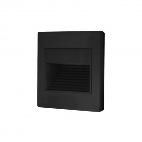 DK3050-BK Светильник встраиваемый в стену, IP 20, LED 3000, 1 Вт, черный пластик в Южноуральске - yuzhnouralsk.ok-mebel.com | фото